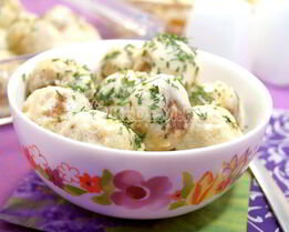 Тефтели в сливочном соусе