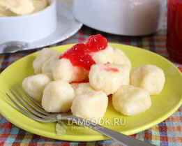 Ленивые вареники без муки