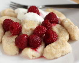 Ленивые вареники из творога к завтраку