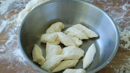 ленивые вареники с топленым молоком