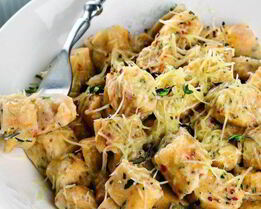 Несладкие ленивые вареники