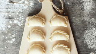 Тесто для вареников с творогом