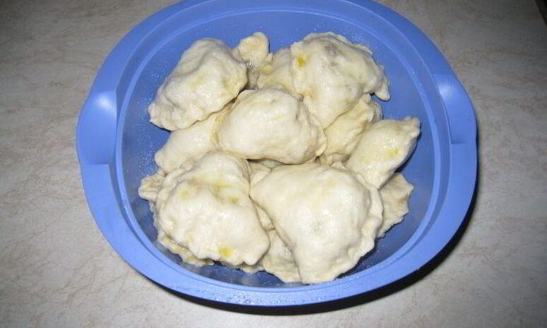 Рецепт вареники дрожжевые на пару