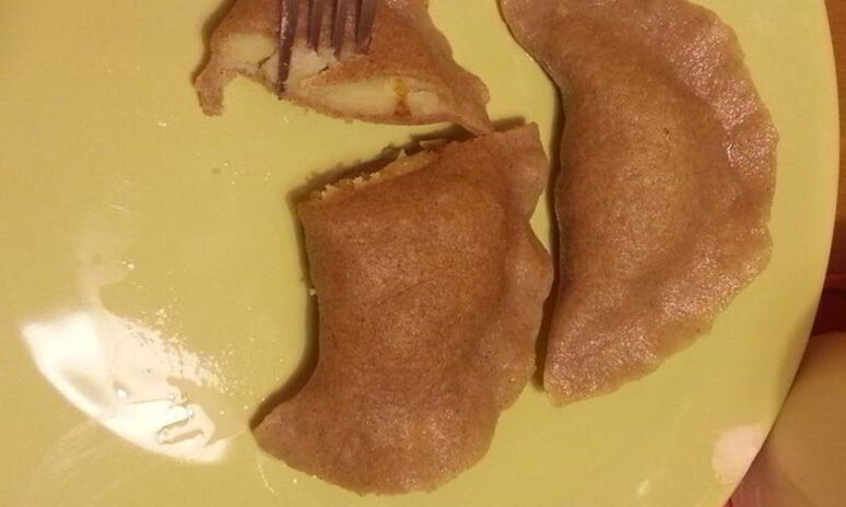 Рецепт вареники из ржаной муки с картофелем