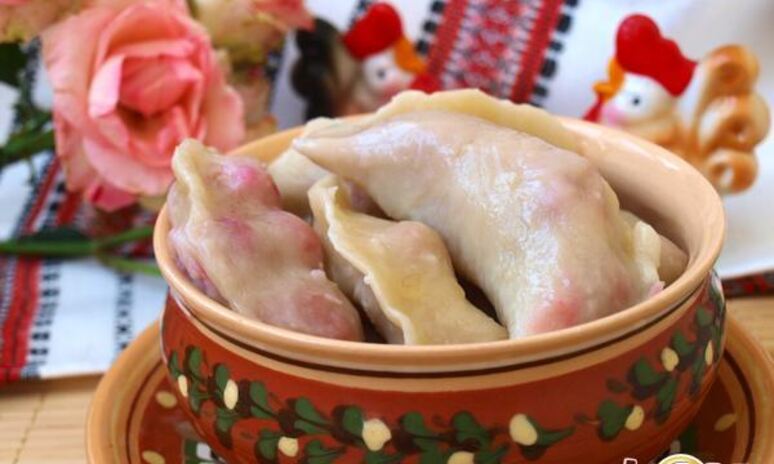 Рецепт вареники постные с вишней из заварного теста