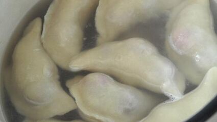 вареники постные с вишней из заварного теста