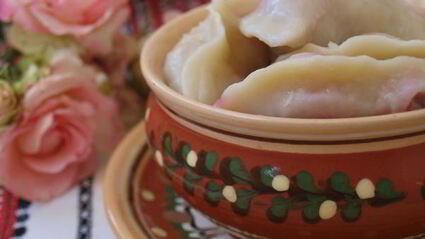 вареники постные с вишней из заварного теста