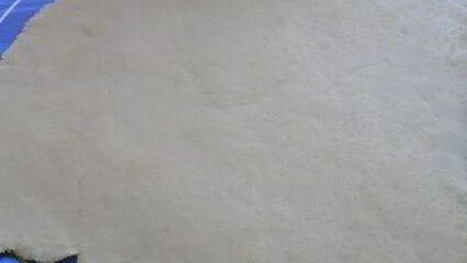 вареники с черникой и соусом под шафе