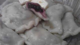 Вареники с черникой