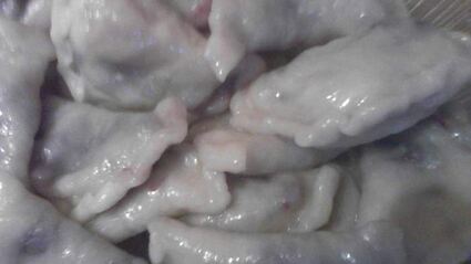 вареники с черникой