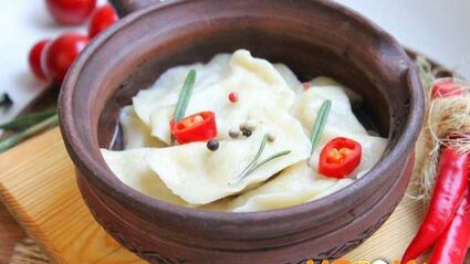 вареники с фаршем