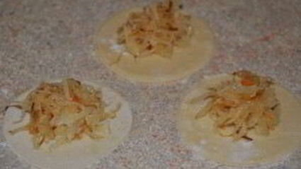 вареники с капустой и картошкой