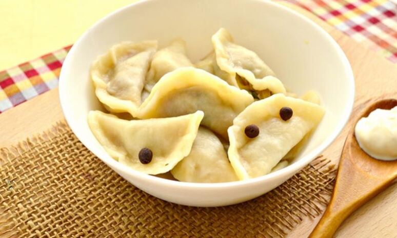 Рецепт вареники с капустой и зеленью