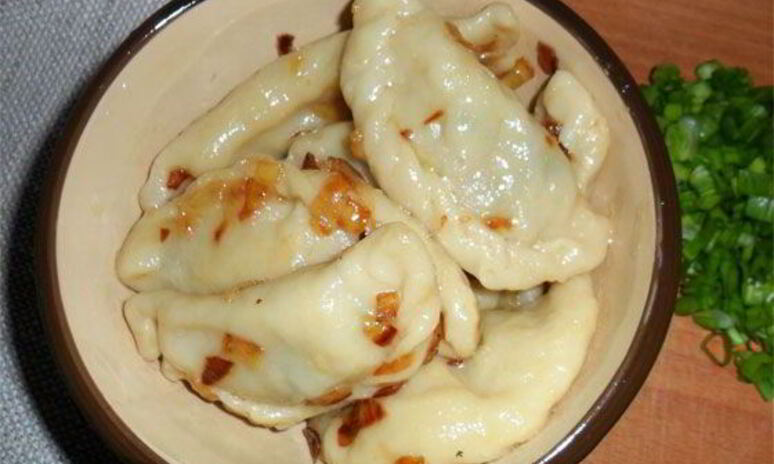 Рецепт вареники с картофелем и грибами