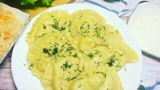 Вареники с картофелем