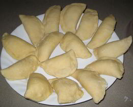 Вареники с картошкой и кислой капустой