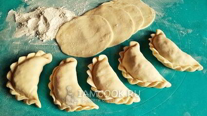 вареники с картошкой и салом