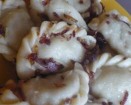 Вареники с картошкой и сыром