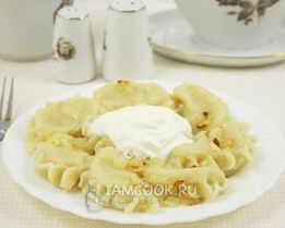 Вареники с картошкой на молоке