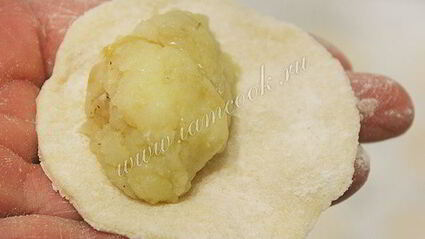 вареники с картошкой на молоке