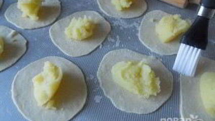 вареники с картошкой постные