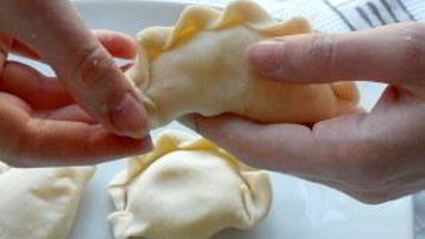 вареники с картошкой постные