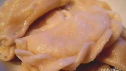 вареники с картошкой постные