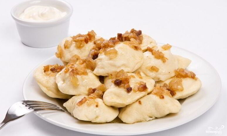 Рецепт вареники с картошкой