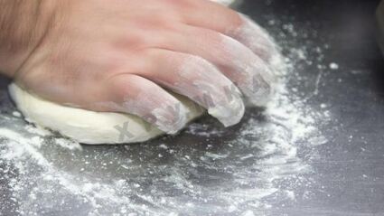 вареники с кислой капустой и мятым картофелем