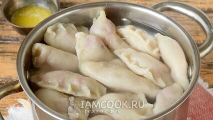 вареники с клубникой