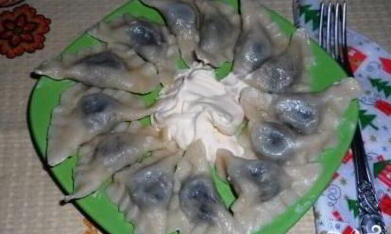 Рецепт вареники с маком