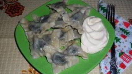 вареники с маком