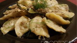 Вареники с мясом и капустой