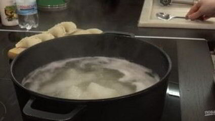 вареники с мясом на заварном тесте