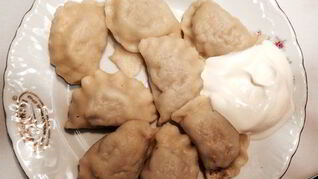 Вареники с мясом