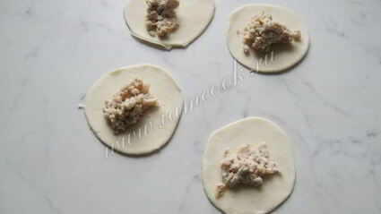 вареники с отварным мясом