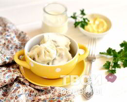 Вареники с салом