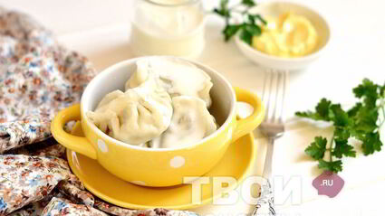 вареники с салом