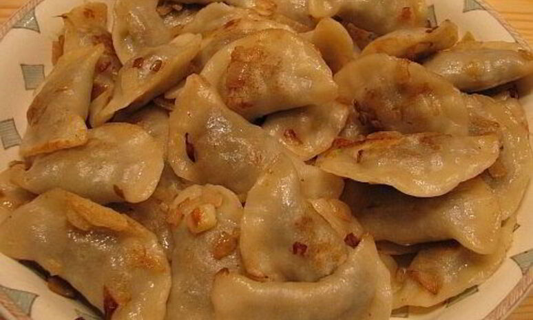 Рецепт вареники с шампиньонами