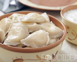 Вареники с творогом на кефире