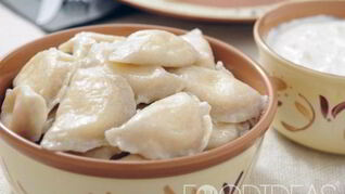 Вареники с творогом на кефире