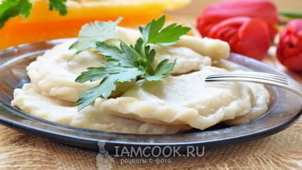 вареники с тыквой