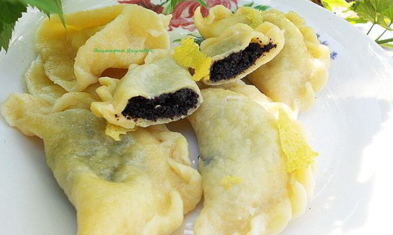 Рецепт вкуснейшие вареники с маком