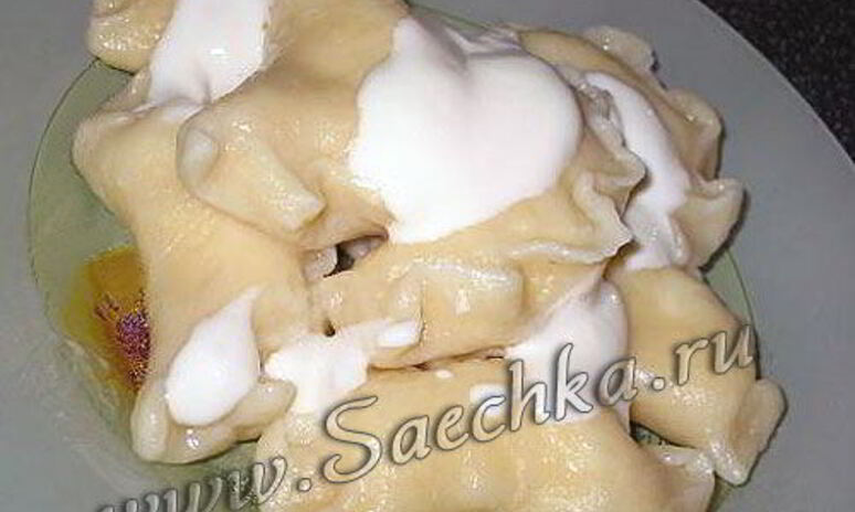 Рецепт заварное тесто для вареников