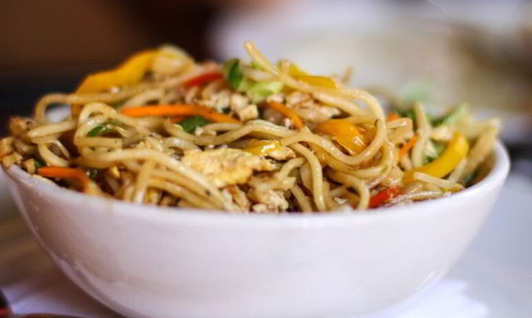 Рецепт вок лапша с курицей