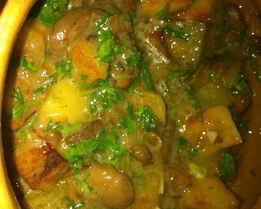 Грибное жаркое