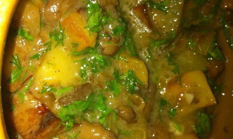 Рецепт грибное жаркое