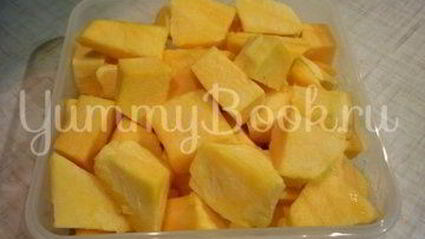 легкое жаркое с тыквой и индейкой