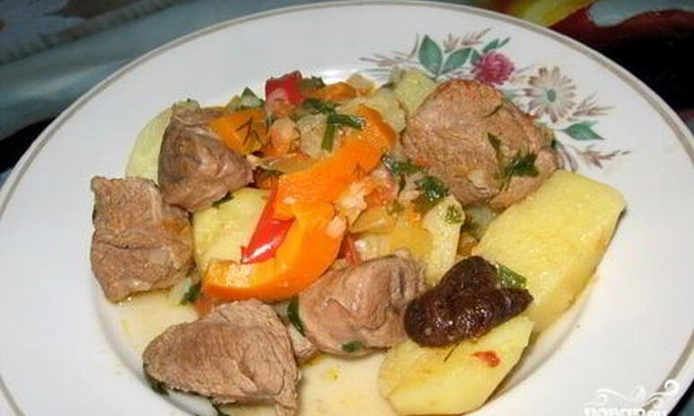 Рецепт жаркое из баранины с картошкой