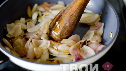 жаркое из говядины с белыми грибами